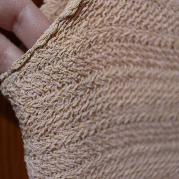 Vintage Lace Crochet Pink Lace Sleeveless Dress 12 - Picture 14 of 16